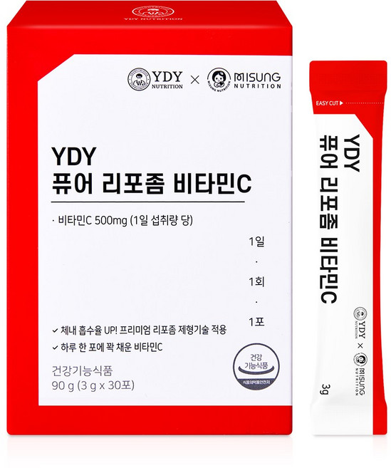 YDY 퓨어 리포좀 비타민C, 1개, 30회분