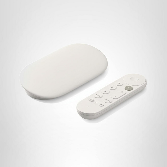 구글 TV 스트리머 4K 크롬캐스트 셋톱박스 포슬린, Porcelain