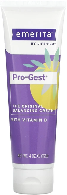 Emerita Pro-Gest 비타민D3 함유 밸런싱 크림 112g(4oz), EmeritaProGest비타민D3함유밸런싱크림112g, 112g, 1개 - 쿠팡