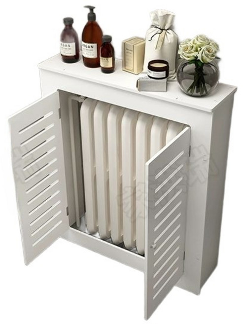 방수 분배기 보일러 난방 라디에이터 밸브 커버 가리개 파이프 계량기 온수, 사면 커버 50x50x15