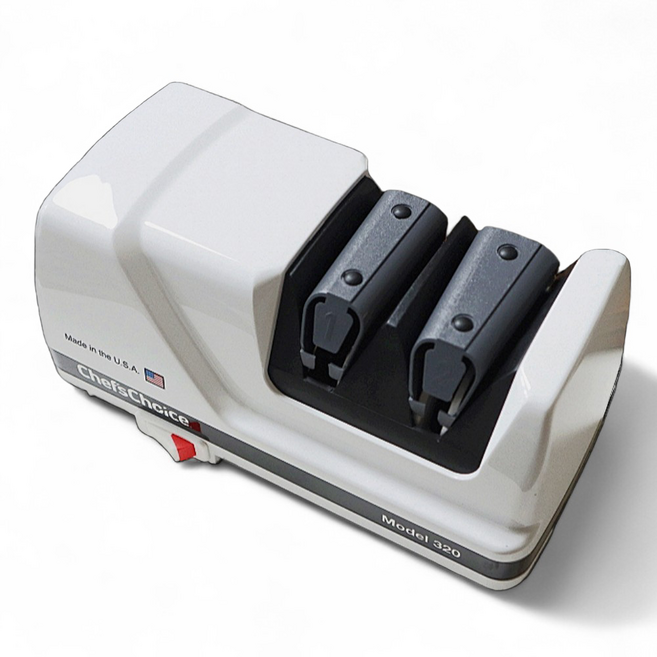 [ 2년무상 A/S 보장업체 ] 쉐프초이스 320 전동칼갈이, 320 2단 화이트, 1개, 5년무상A/S보장