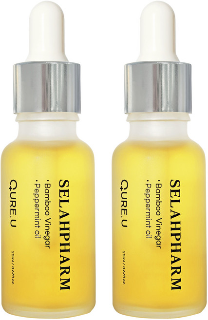 [큐어유] 셀라팜 문제성 손발톱 솔루션 앰플 20ml 셀프케어 키트, 1개, 2개입