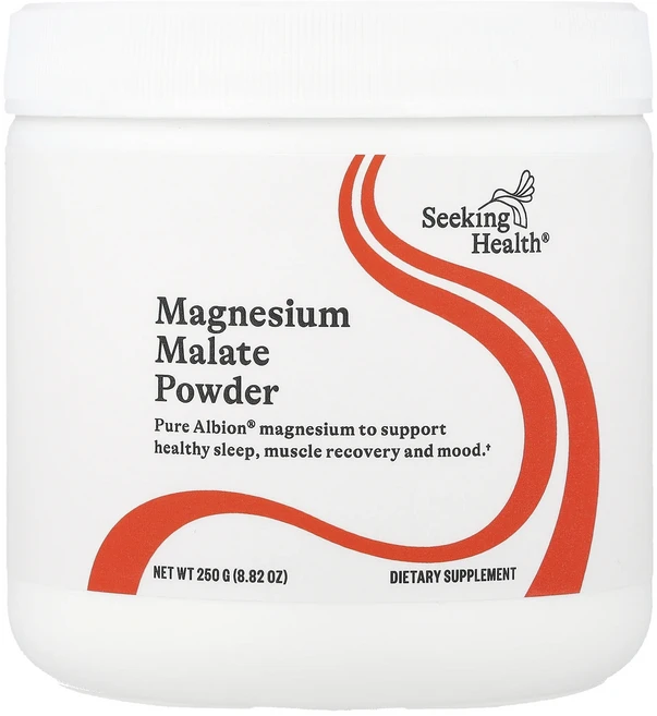 Seeking Health 마그네슘 말레이트 분말 500mg 250g(8.82oz), SeekingHealth마그네슘말레이트분말500mg25, 250g, 1개 - 쿠팡