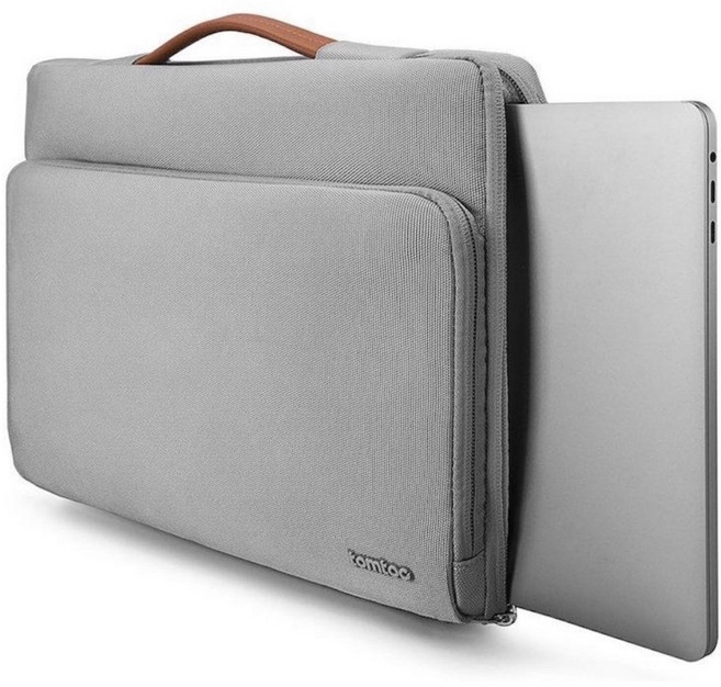 tomtoc 電腦包 適用 MacBook Pro/Air M1 13吋, 灰色,13吋MBP/MBA (M1適用), 1個