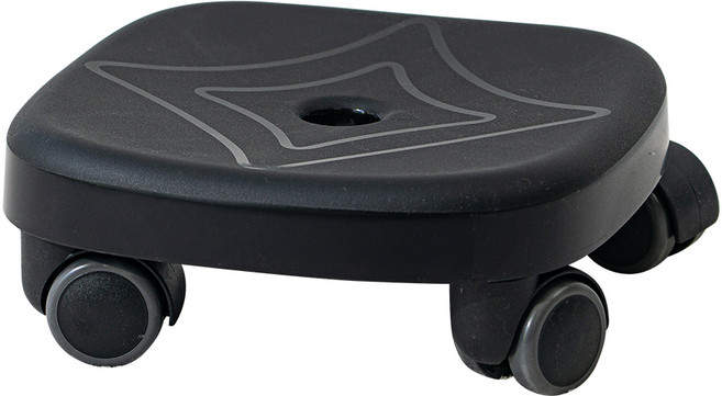 이동의자 앉은뱅이 회전의자, 블랙