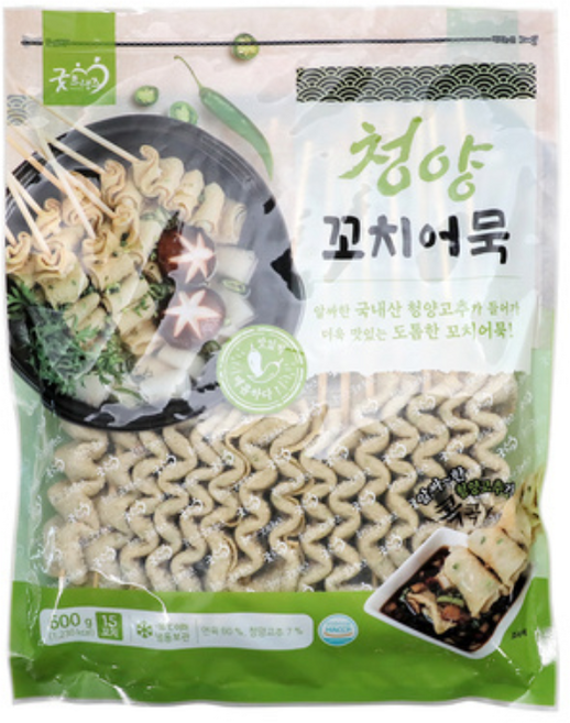 굿프랜즈 청양꼬치어묵, 꼬치어묵 600g x3개, 600g, 3개