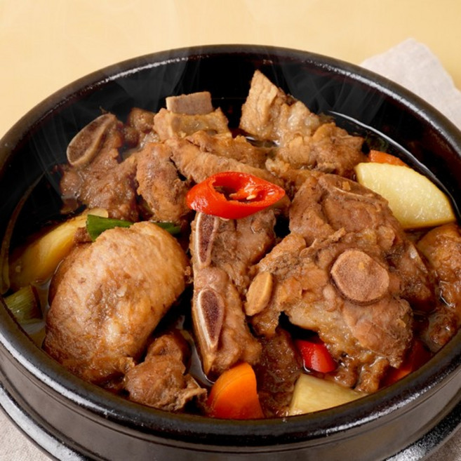 이조갈비 성수동 양푼이 간장 돼지갈비찜 500g, 없음