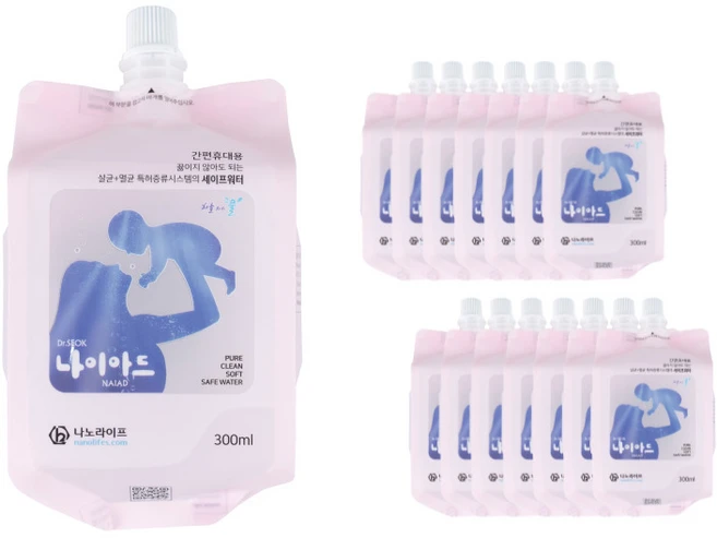 맘스 나이아드 베이비워터 300ml, 22개 - 쿠팡