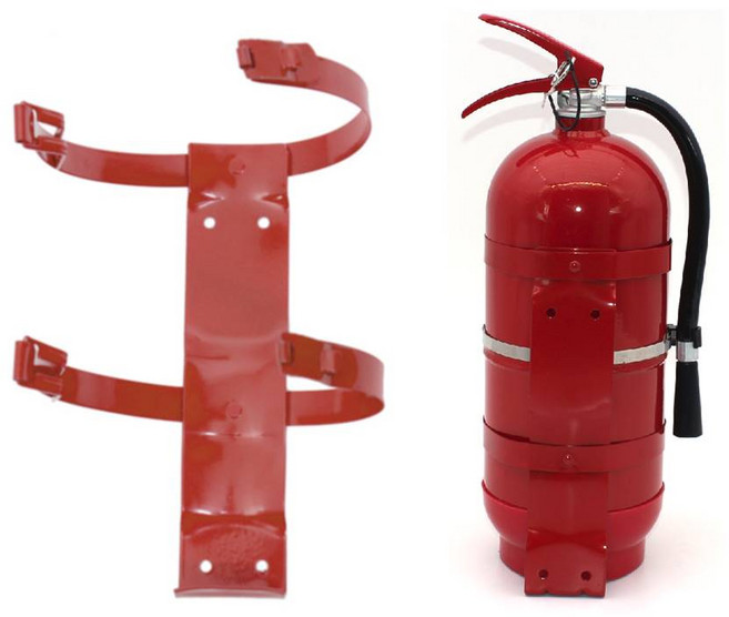 소화기 거치대 벽부착가능 철밴드형 3.3kg, 1개
