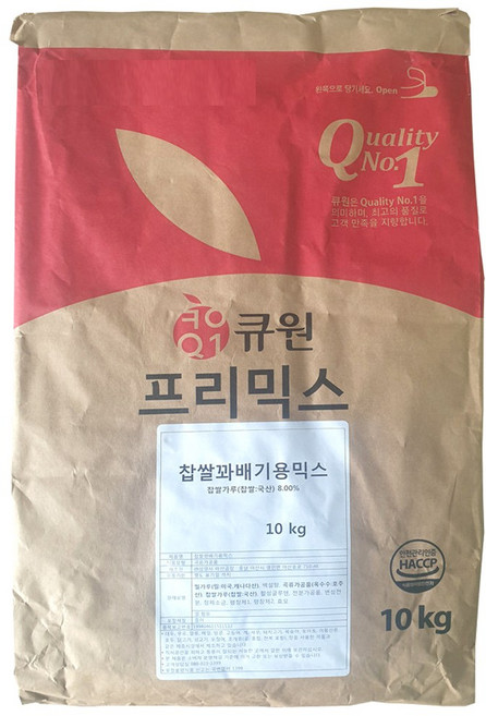 큐원 찹쌀꽈배기용믹스 10kg, 1개