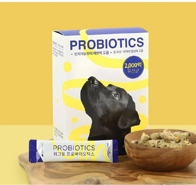 강아지 고양이 유산균 영양제 가루 시틱형 노견 장건강 치매예방 인지기능장애 예방 영양제 프로바이오틱스 2g 10포, 1세트, 뇌/인지, 10회분