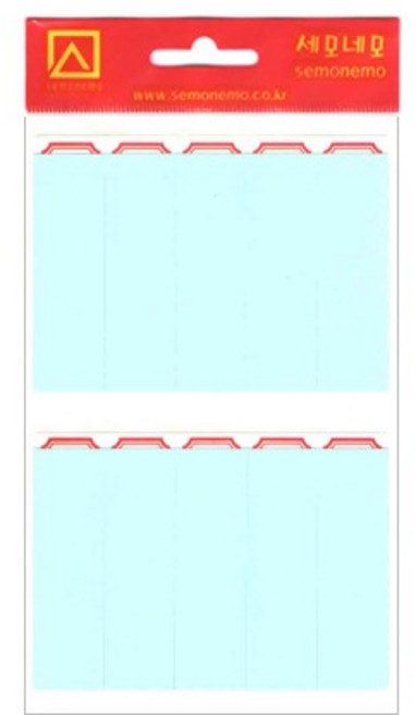 [세모네모] 보호견출지 410 (7매), 청색