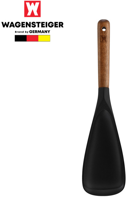 바겐슈타이거 플렉시벨 플래티넘 실리콘 멀티스푼, BLACK, 3개