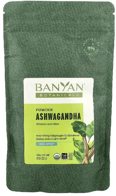반얀보타니컬즈 아슈와간다 파우더 Ashwagandha Powder 분말 227g, 1개 - 쿠팡