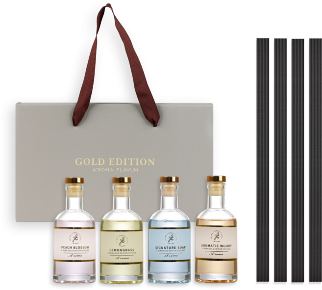 신향출시 리뉴얼 골드에디션 디퓨저 200ml 4종 선물세트 에이로마, B타입, 1개