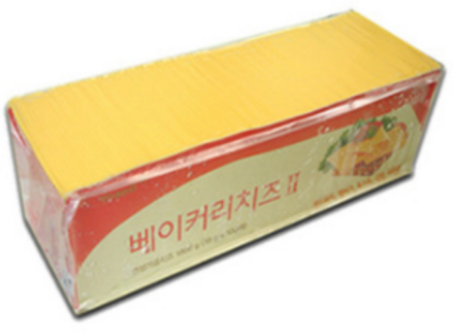 [오성식품] 체다슬라이스치즈1.8kg 매일, 1개, 1.8kg