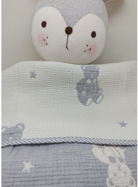 압소바해피랜드 한국 제조 사계절용 면패드 양면 이불 HVC-30907Z, 겨자, 1개