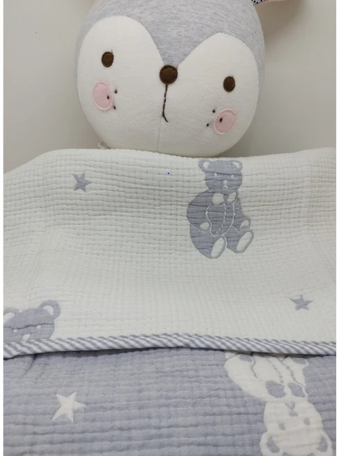 압소바해피랜드 한국 제조 사계절용 면패드 양면 이불 HVC-30907Z, 그레이, 1개 - 쿠팡