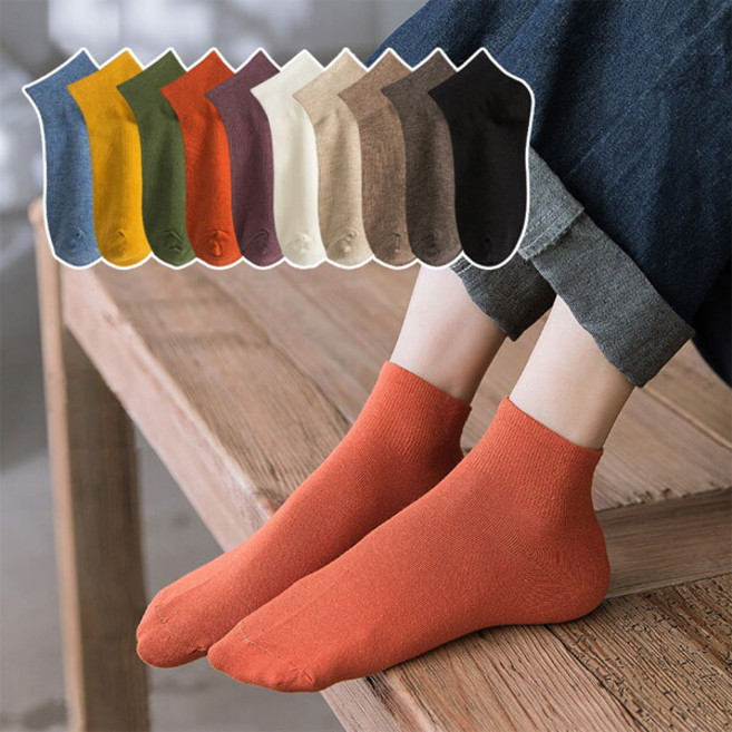 [엔비] 소프트반목양말 10개 세트 여성 양말 사계절 선물