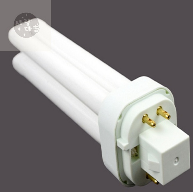 오스람 DULUX-D/E PL램프 FDL-26W 4핀 삼파장램프 형광등기구 형광등램프, 전구색(오렌지), 1개, 기타색