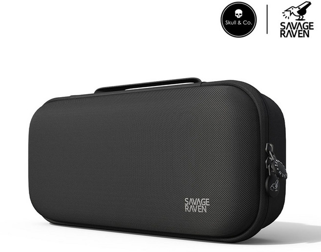 스컬앤코 닌텐도 스위치2 케이스 가방 맥스캐리 파우치 단품, 1개, 블랙