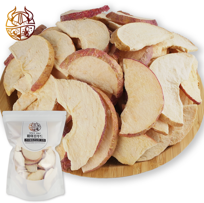 바이킹푸드 동결건조 사과칩 150g / 사과 100% 과일칩, 1개