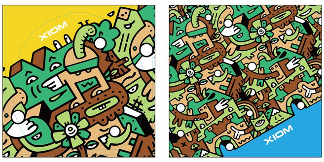 엑시옴(XIOM) 공식 본사 직영 필 B O-FOIL 러버 보호 필름