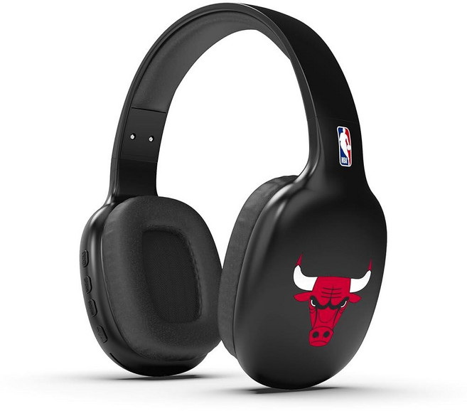 SOAR NBA 무선 오버 더 이어 블루투스 헤드폰 덴버 너겟, 시카고 불스