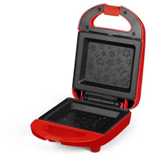 미니 가벼운 샌드위치 메이커 와플 머핀 아침 식사 기계 계란 오믈렛 압력 토스터기 그릴 파니니 오븐 히터, 미국