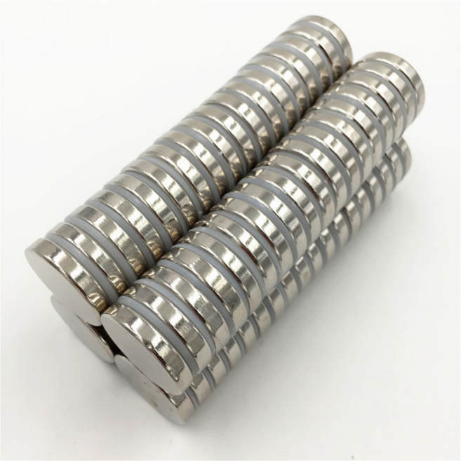 쇼픽스 초강력 네오디움 원형 자석 25mm x 5mm, 6개