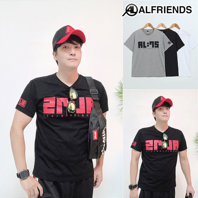 ALFRIENDS 베이직 라운드 RT-6111 반팔티