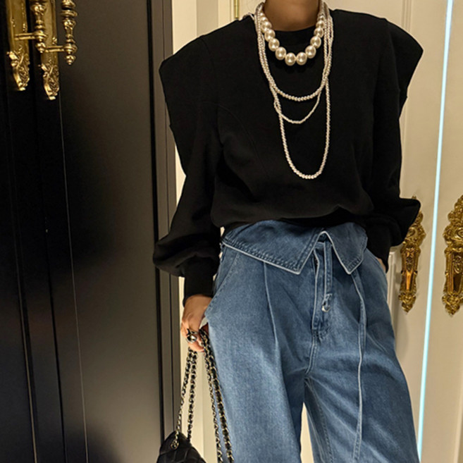 난닝구 츠헬도 퍼프 맨투맨