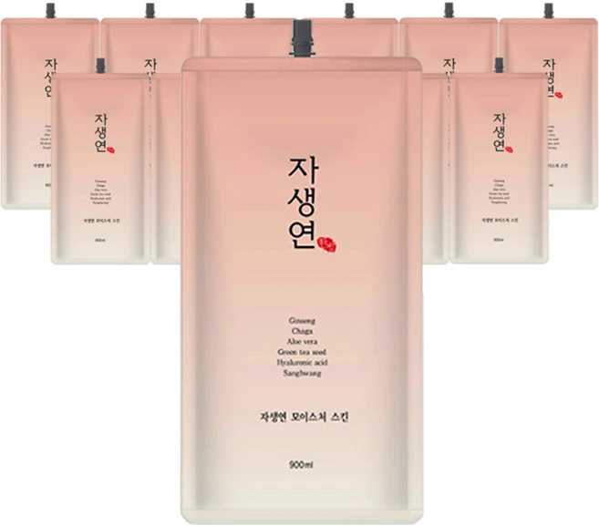 자생연 모이스처 여성용 스킨_리필 (900ML X 12EA), 12개, 900ml - 쿠팡