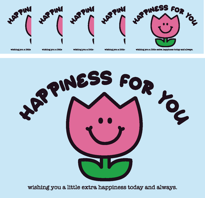 [무해해] 메세지카드 + 편지봉투 4종 혼합 세트, 12개, 스마일튤립