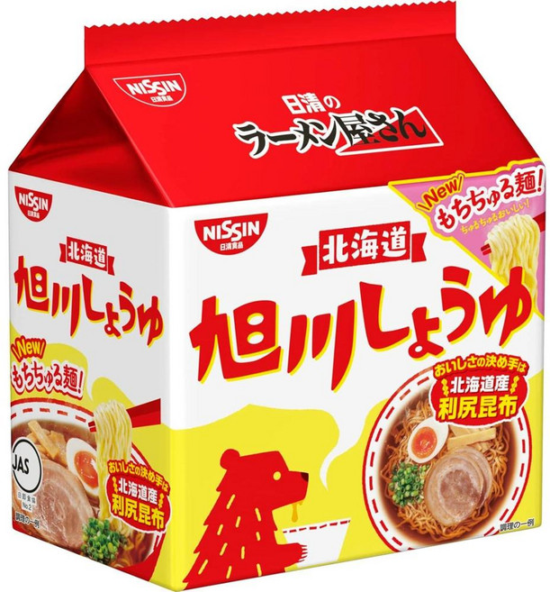 라면 아사히카와 간장 5개입, 9개