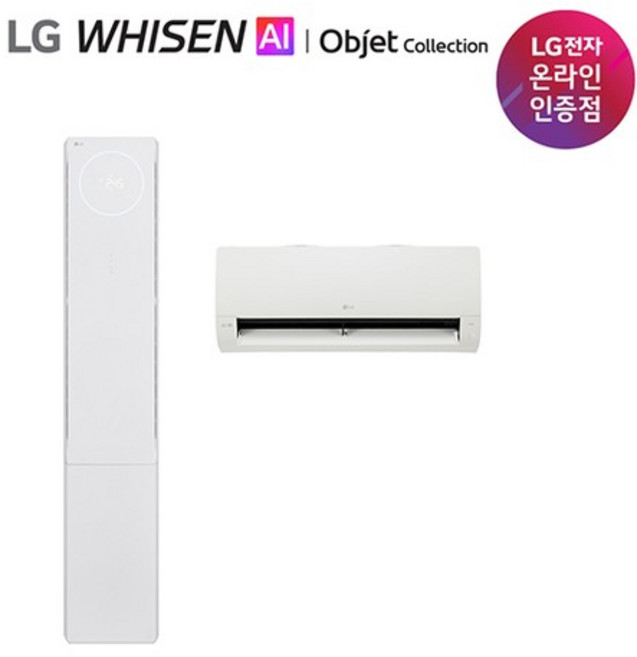 LG 휘센 뷰 에어컨 2시리즈 18+6 2IN1 공기청정 FQ18FU2EA2, 없음