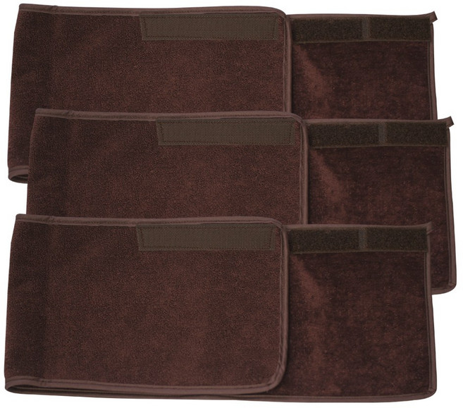 시크릿덤 국산 사각 터번 10개 세트 업소용 피부관리 에스테틱 마사지 헤어밴드, 1개, 국산 밤색 터번10개