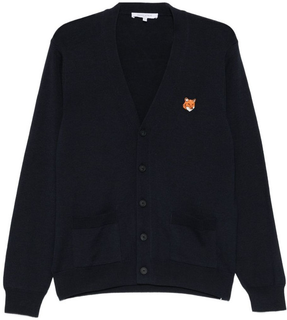 메종키츠네 메리노 가디건