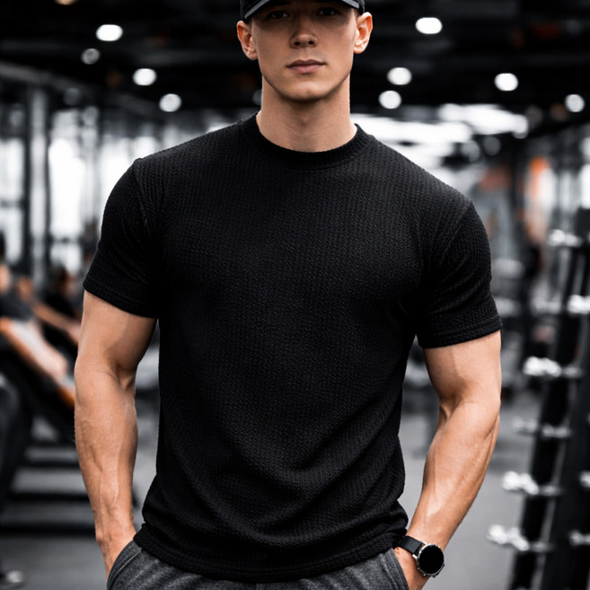 파인스카이 남성 올데이 벤틸레이션 포맨 반팔티 스포츠 스판 고탄력