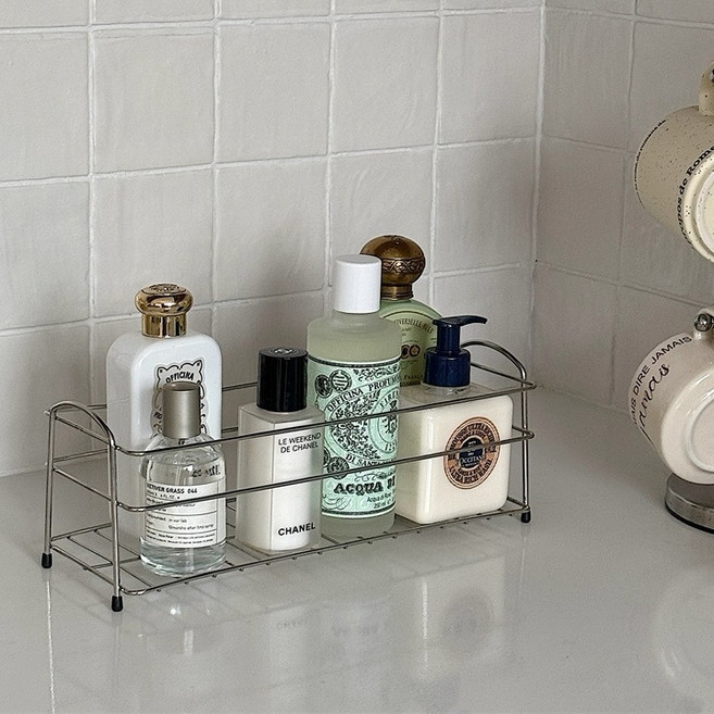 올해브 스텐 욕실 샴푸랙 거치선반 1단