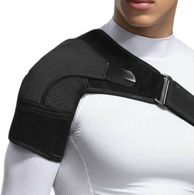 짐스터즈 스포츠 프리미엄 어깨 압박 보호대, 1개