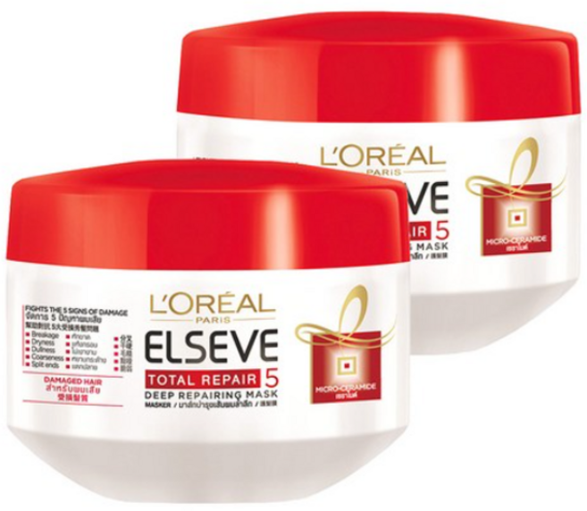 로레알파리 토탈 리페어 5 리페어링 헤어마스크, 20개, 200ml