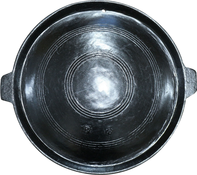 무쇠주물마을 양면 무쇠 솥뚜껑 불판 30~60cm, 길들인 30cm