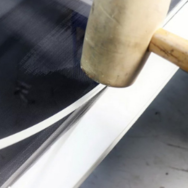 샤시방충망 쫄대 방충망 교체 창틀 고정 부속품 1200mm, 1개