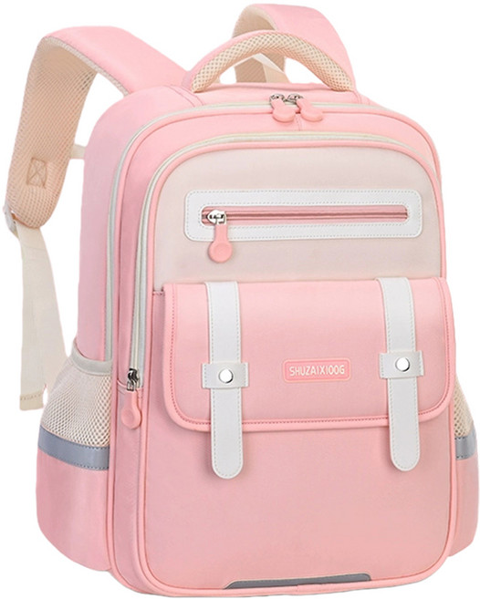 FIIDO兒童護脊書包 減壓輕量 多層大容量 360度反光條 透氣背墊 1~6年級適用