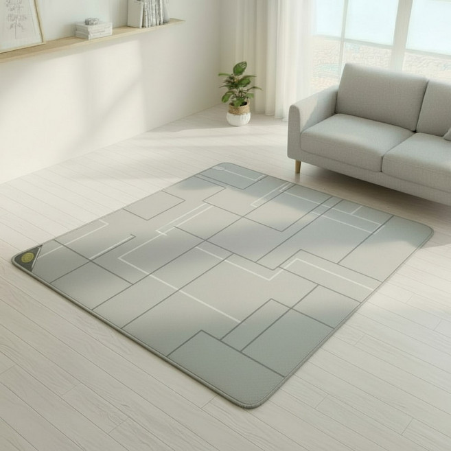 한솔 거실용 전기매트 거실 전기장판 탄소 카본매트 온열 구들장 마루, 중형 (150x183)