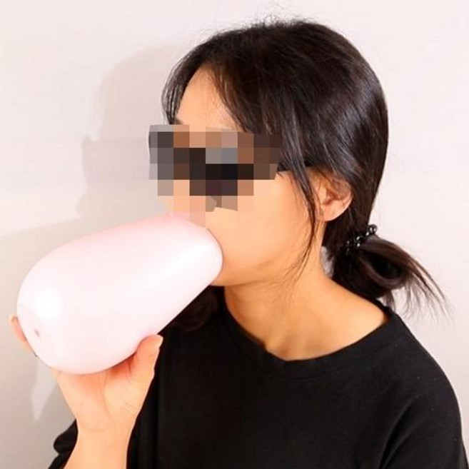 발성 연습 음소거 고함 항아리 2color, 핑크, 1개