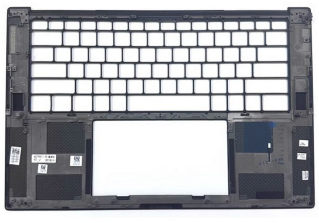 델XPS15 9510 프리시전 팜레스트 키보드 베젤 상단 케이스 CN 05Y9T0용 A+, 01 RED