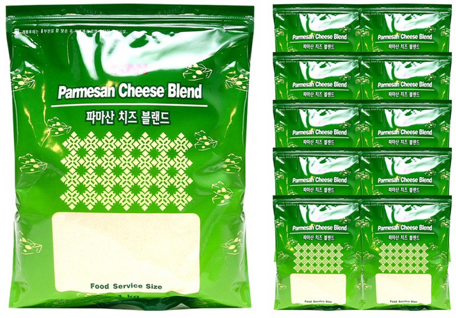 파마산치즈(블렌드 칸스타 1K)X10개 /치즈가루 블랜드, 10개, 1kg