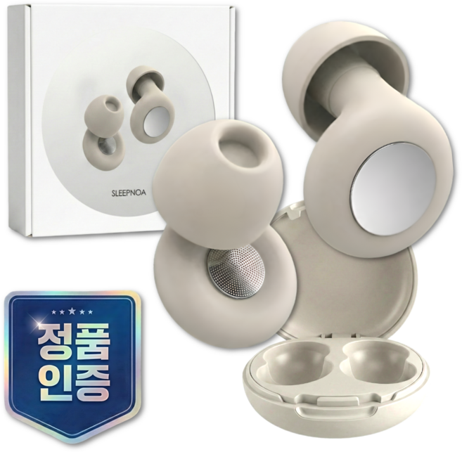 슬립노아 수면 소음 차단 귀마개, 1개, 1쌍